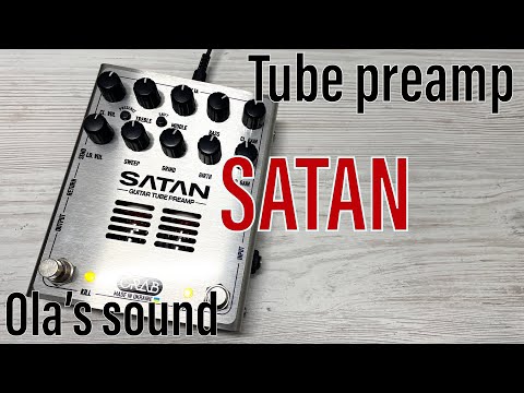 Crab Guitar Effects SATAN Ola`s Sound Preamp Fortin Randall Amp in a box High gain lead Metal Distorion Overdrive Pedal Blues Rock Drive EQ image 10
