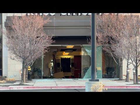 Ambulance inside building