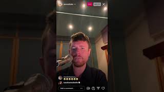 James Blake “Limit To Your Love” on IG LIVE [June 30, 2021]