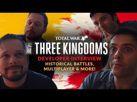 Total War: Three Kingdoms | Developer Interview (Historical Battles, Multiplayer Details, and More)