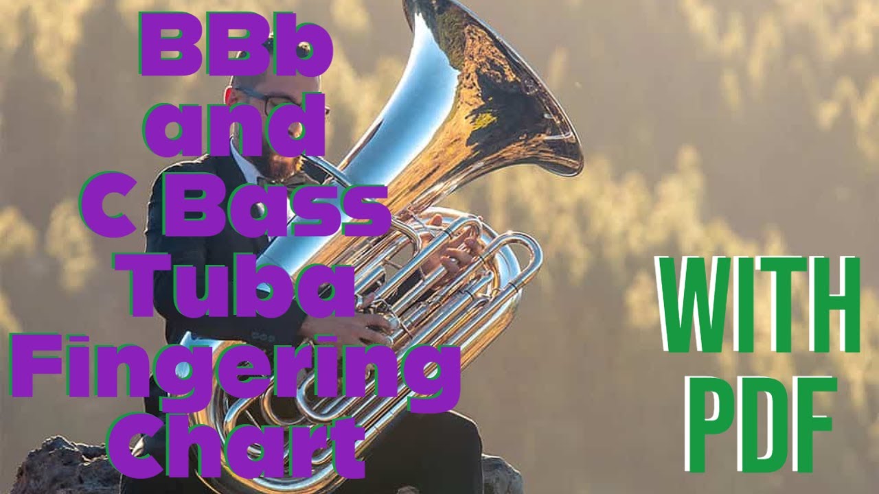 BBb and C Bass Tuba Fingering Chart | With PDF