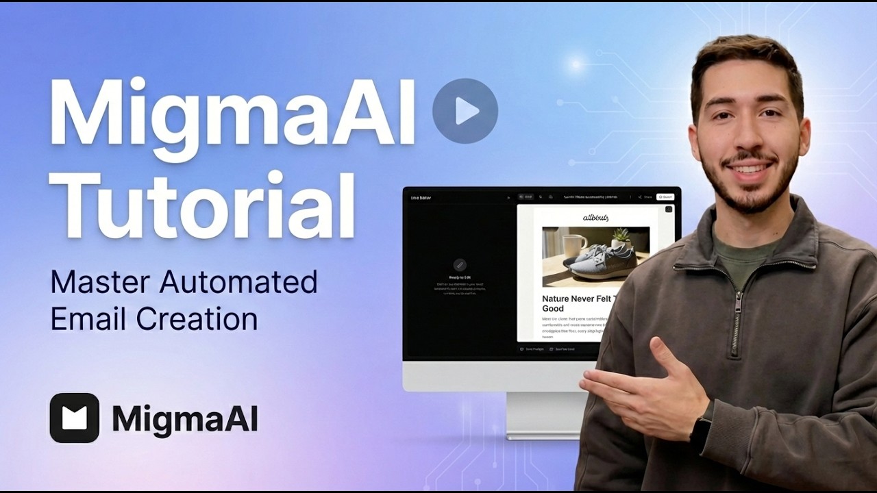 MigmaAI Tutorial: Design your first email using AI