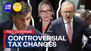 Government strikes deal to push contentious tax changes through parliament  | 9 News Australia
