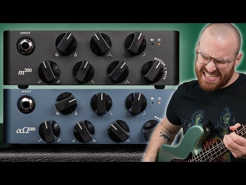 SO MUCH POWER IN SUCH SMALL AMPS! - Darkglass M200 & AO200 Amps [Demo]