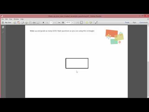 Maths ROTW 53 - Make your own GCSE shape questions