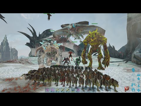 Killing the Gamma King Titan (ARK)