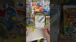 Paldean Fates Baby Shiny Wingull 203/091! #pokemoncards #pokemontcg #paldeanfates