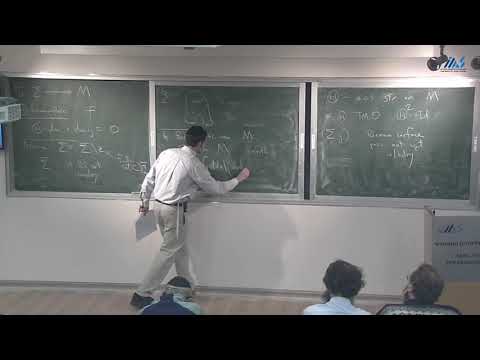 Jake Solomon: holomorphic Curves with I holomorphic Lagrangian Boundary Conditions