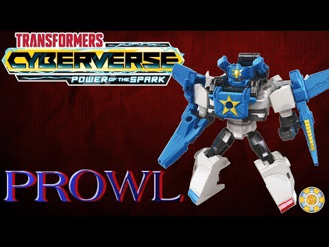 Transformers Cyberverse - Spark Armor PROWL with Cosmic Patrol