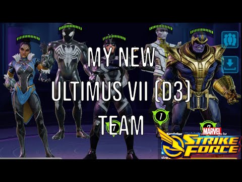 Probably My New Ultimus VII (difficulty 3) Raid Team - Marvel Strike Force