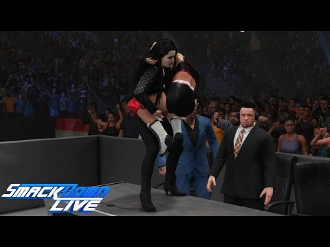 WWE 2K19 SMACKDOWN LIVE LACEY EVANS VS D&A