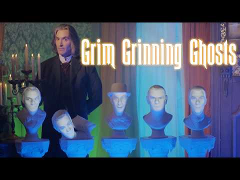 GRIM GRINNING GHOSTS | Low Bass Singer Cover | The Haunted Mansion | Geoff Castellucci