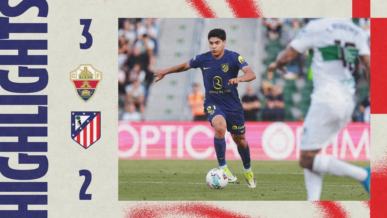 4월 23일  엘체 CF VS 아틀레티코 마드리드 축구하이라이트