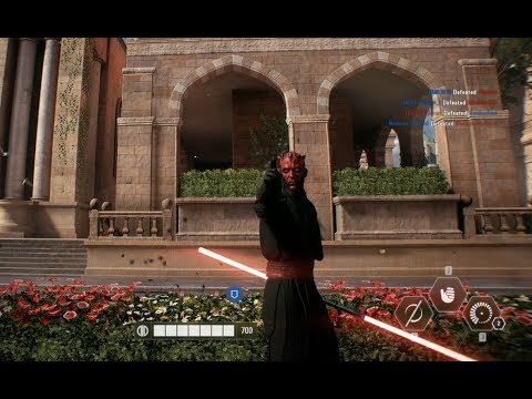 MVP Gameplay with Darth Maul & Boba Fett I Star Wars Battlefront II Beta