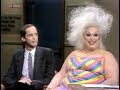 John Waters (& Divine) on Letterman, Part 1 of 3: 1982