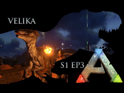 Ark: Scorched Earth - S1 EP3 Raptor taming!