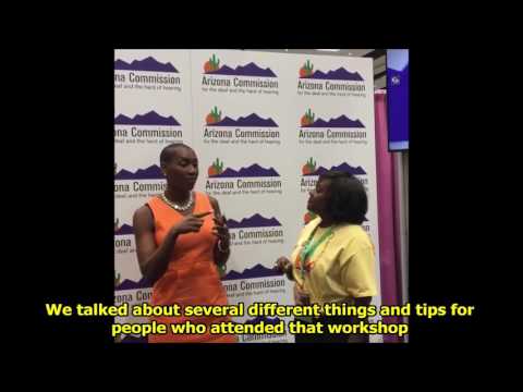 Carmen Green Interviews Claudia Gordon at NAD 2016
