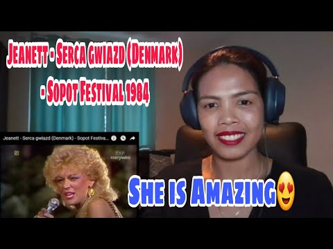 Its MyrnaG REACTS TO Jeanett - Serca gwiazd (Denmark) - Sopot Festival 1984