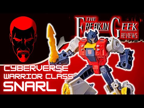 Cyberverse Warrior DINOBOT SNARL: EmGo's Transformers Reviews N' Stuff