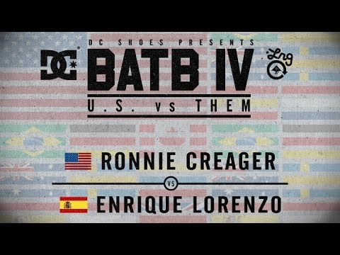Ronnie Creager Vs Enrique Lorenzo: BATB4 - Round 1