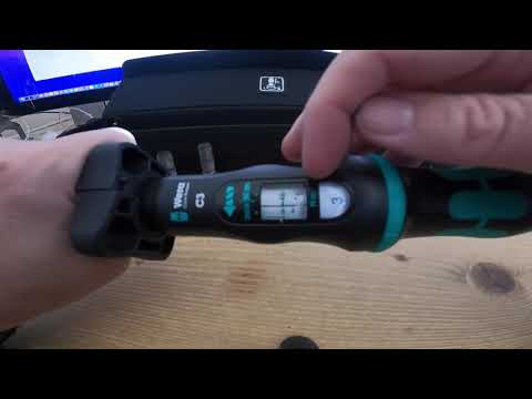 How to configure the Wera 40-200 Nm C3 (05075681001) Torque Wrench
