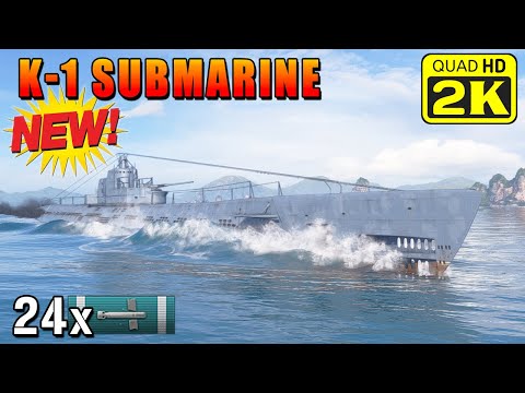 K-1 - New Soviet tier X Submarine fast on the surface