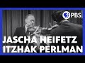 Jascha Heifetz Tests Itzhak Perlman's Skills