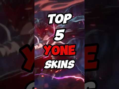 Top 5 Yone Skins #shorts #leagueoflegends #yasuo #darius #yone