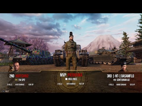 10k dmg with Centurion AX | World of Tanks console
