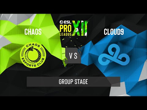 CS:GO - Cloud9 vs. Chaos [Overpass] Map 2 - ESL Pro League Season 12 - Group Stage - NA