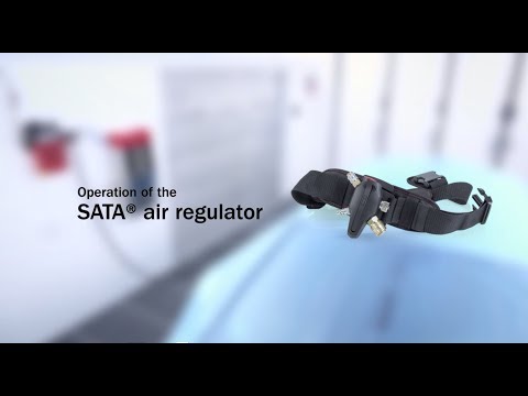 SATA breathing protection system - Putting into Operation: SATA air regulator (EN)