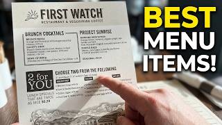 First Watch menu great breakfast restaurant delicious food What to Watch YouTube Pittsburgh Tourist