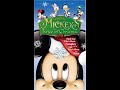 Opening To Mickey S Twice Upon A Christmas VHS 2004