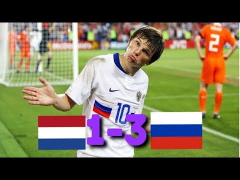 Netherlands 🇳🇱 - Russia 🇷🇺 1-3, EURO 2008