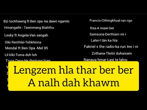 Lengzem hla thar a nalh nalh dah khâwm, nalh bon ultra  #mizo #lengzem ##nalh #dahkhawm #lovesong 😍