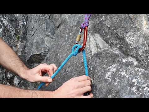 02 Die wichtigsten Kletterknoten - Der HMS-Knoten