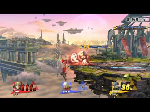 Nimious (Link) Vs. Cacogen (Sheik) SSB4 Friendlies Match 2