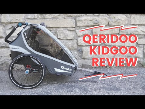 Qeridoo Kidgoo Review: A High Quality Bike Trailer & Stroller In One!