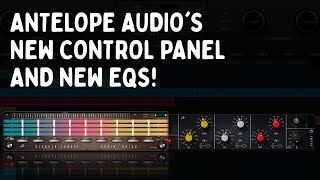 Video thumbnail for ANTELOPE AUDIO's new BLONDER TONGUE AUDIO BATON, FILTEK MK3 and CONTROL PANEL by Julian Grimm