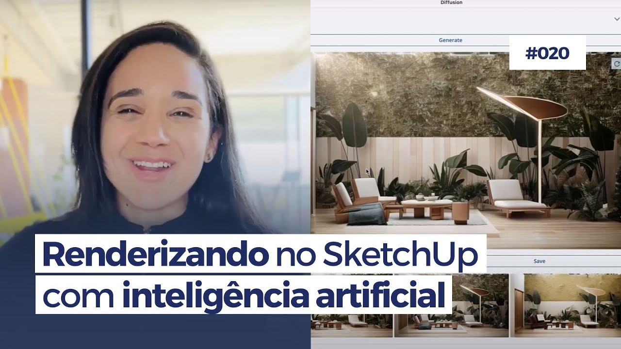 IA para Render com SketchUp Diffusion