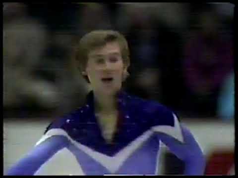 Figure Skating - 1986 - World Championships - Men Free Skate Finals - USSR Alexander Fadeev