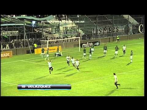 Gol de Javier Velázquez. San Martín 1 Instituto 1. Fecha 18. Torneo Primera B Nacional. FPT