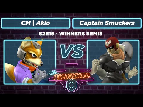 The Nightclub S2E15: Captain Smuckers (Falcon) vs CM | Aklo (Fox) - Winners Semis SSBM