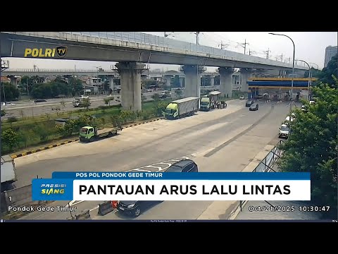 NTMC POLRI - PANTAUAN ARUS LALU LINTAS SIANG 21/10/2015