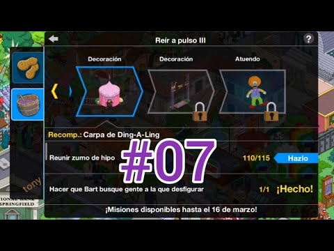 Los Simpson Springfield "Cirque'22: Capítulo 7 - La Carpa de Ding-A-Ling" por Tony