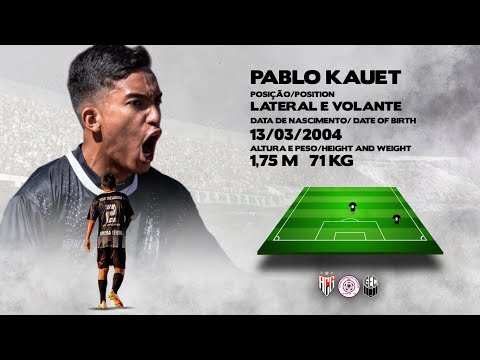 Pablo Kauet - Lateral e Volante