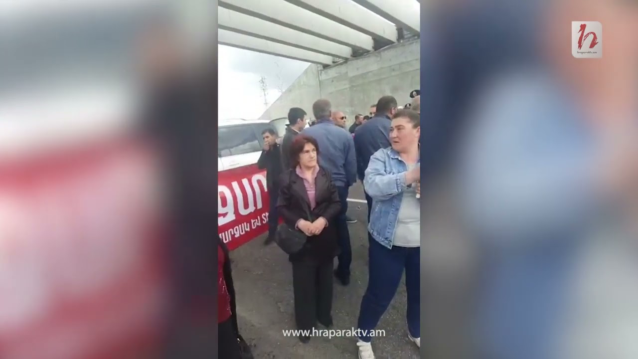 Փակ է Գյումրի-Երևան մայրուղին