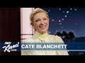 Cate Blanchett on 8th Oscar Nomination, Playing the Piano & Accordion in Tár & Aussie Rules Football