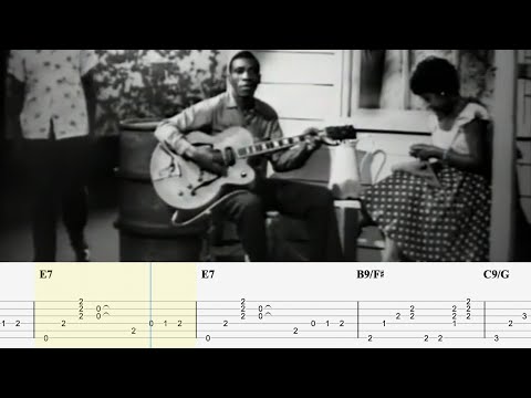 A lesson in old school Acoustic Blues... (Tab)