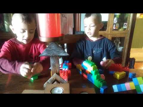 Lego's and Grand kids Large Lego's provide hours of entertainment for our grand kids